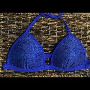 Royal Blue Sparkle Bikini by Venus Brand.